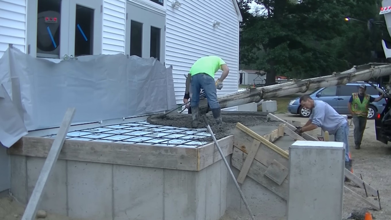 Expert concrete slab and foundation work in Andover, MA